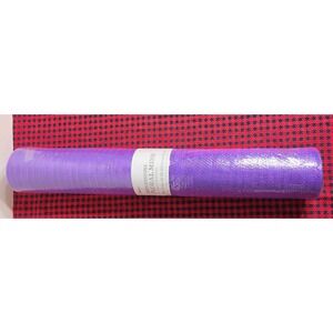 Darice Expressions 21" X  10 yards Metallic Purple Floral /Craft Mesh NWT